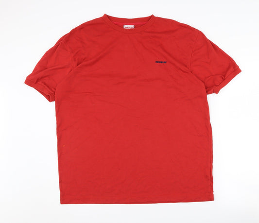 Donnay Men's Red XL Crew Neck T-Shirt