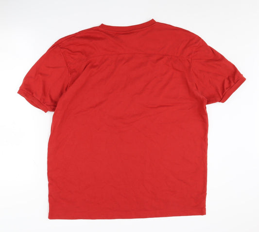 Donnay Men's Red XL Crew Neck T-Shirt