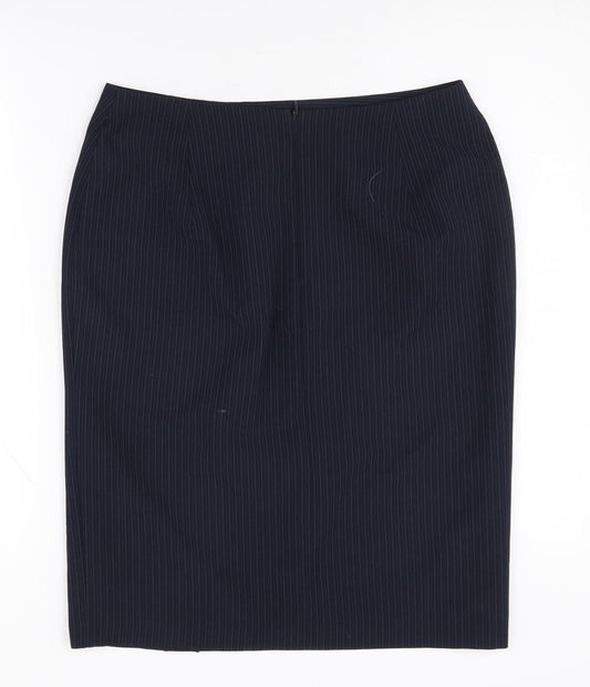 Marks and Spencer Women's Black Pencil Skirt, Size 12
