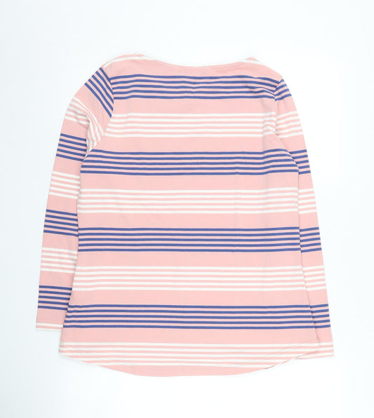 Womens UK Size L Lakeland Multicoloured Cotton Blend T-Shirt