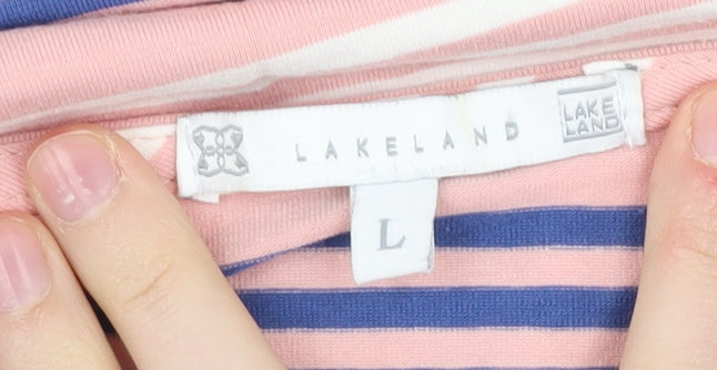 Lakeland Women's Multicoloured Striped Top L