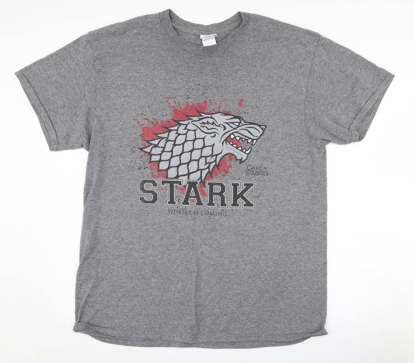 Game of Thrones Stark Grey T-Shirt L Unisex