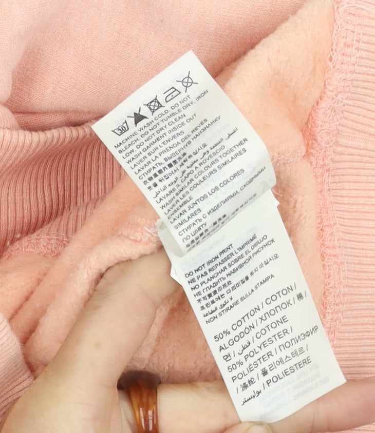 Superdry Women’s Pink Pullover Hoodie XS