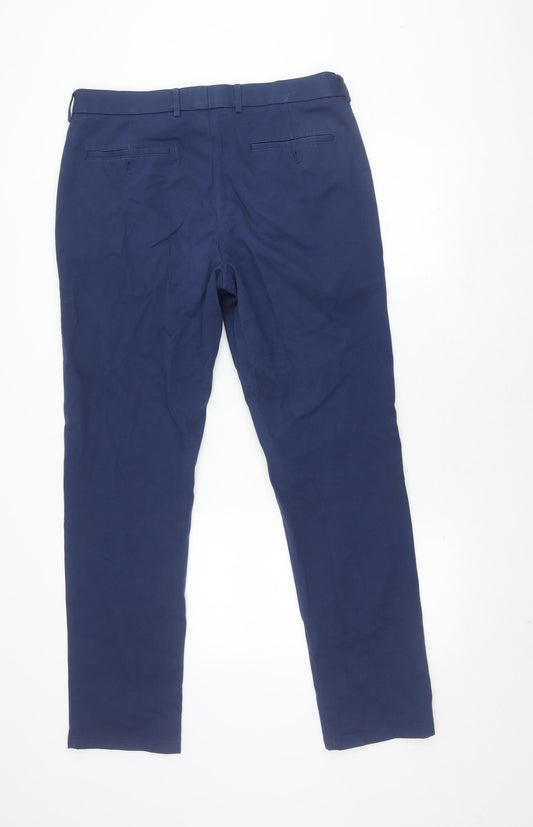 Charles Tyrwhitt Men’s Blue Slim Fit Trousers 34W