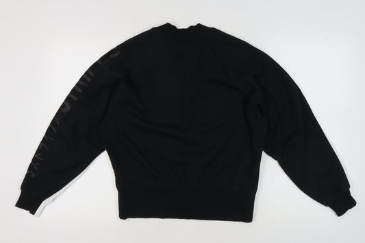 adidas Unisex White Black Pullover Sweatshirt M