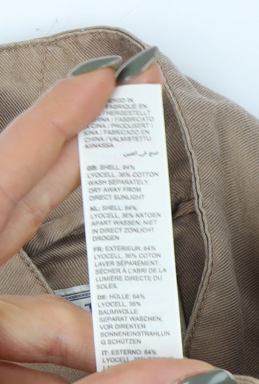Fat Face Women's Beige Military Jacket Size 8