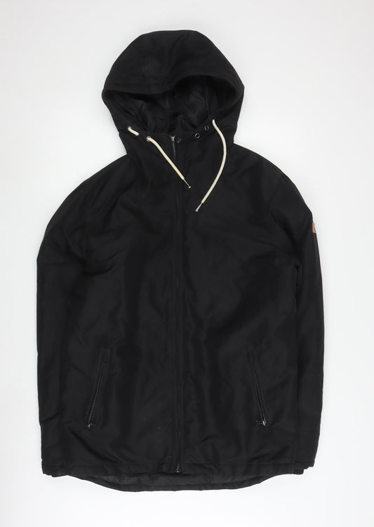 Jack & Jones Men's Black Hooded Jacket S