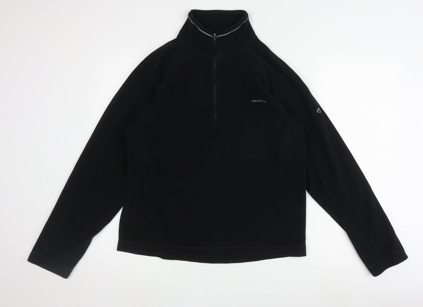 Craghoppers Men's Black Fleece Pullover Sweatshirt S