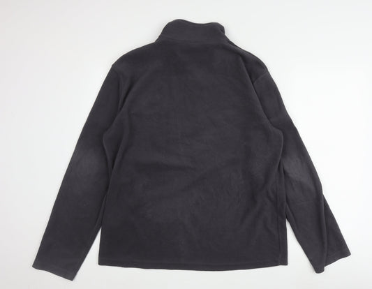 Regatta Men's Black Fleece Pullover Sweatshirt L