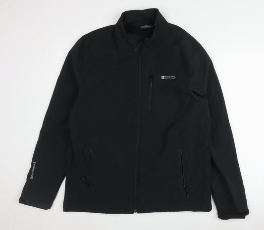 Mountain Warehouse Men's Black Soft Shell Jacket, L