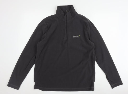 Gelert Men's Black S Pullover Fleece Sweatshirt