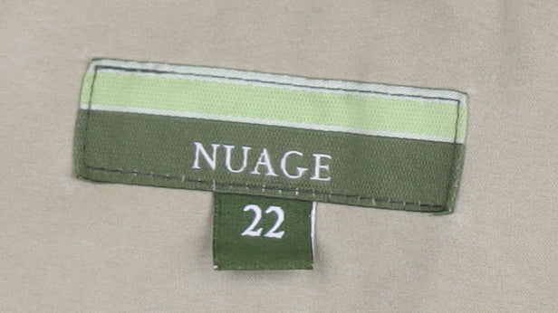 Additional view of Nuage Women's Beige Mid-Length Jacket, size 22