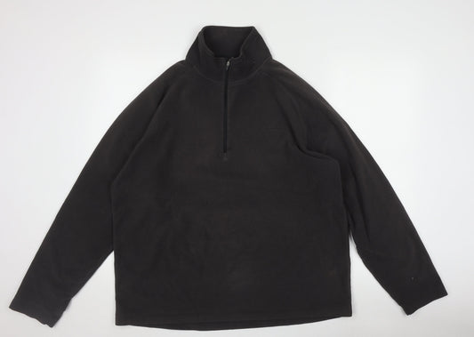 Craghoppers Men's Black XL Pullover Fleece Sweatshirt