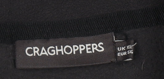 Craghoppers Men's Black XL Pullover Fleece Sweatshirt
