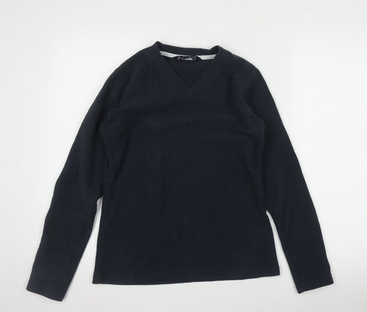 Peter Storm Women's Blue V-Neck Pullover Sweatshirt 8