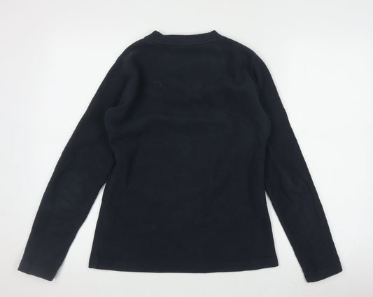 Peter Storm Women's Blue V-Neck Pullover Sweatshirt 8