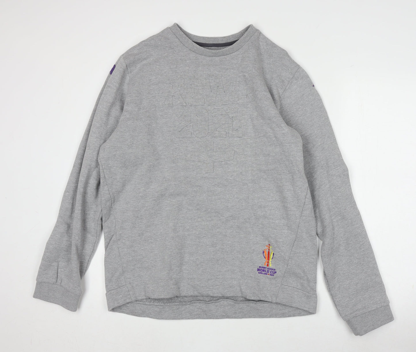 Kappa Mens XL Grey Pullover Sweatshirt