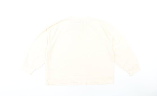 ASOS Women's Beige Pullover Sweatshirt UK 10 Casual
