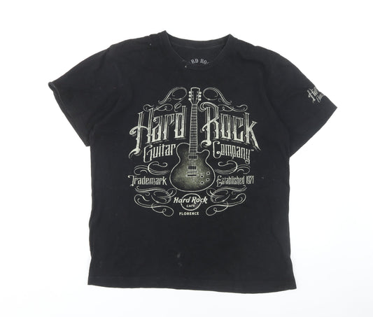 Hard Rock Women's Black Medium Music T-Shirt