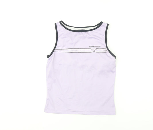 Reebok Women's Purple Tank Top Size 16 Activewear