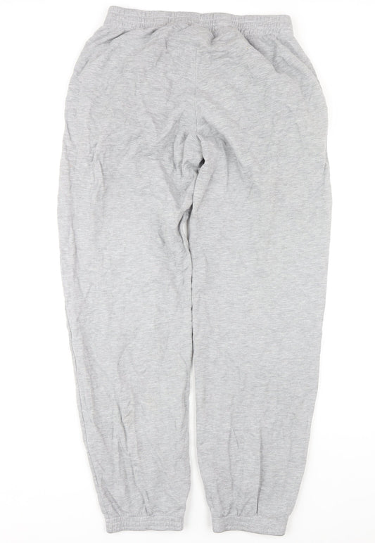 Adidas Men's Grey Sweatpants M Casual Elastic Waist