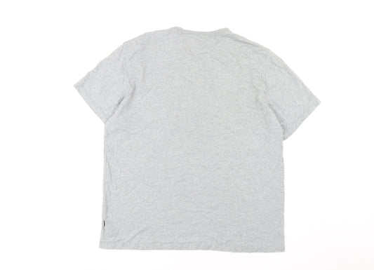 Converse Men's Grey Crew Neck XL T-Shirt