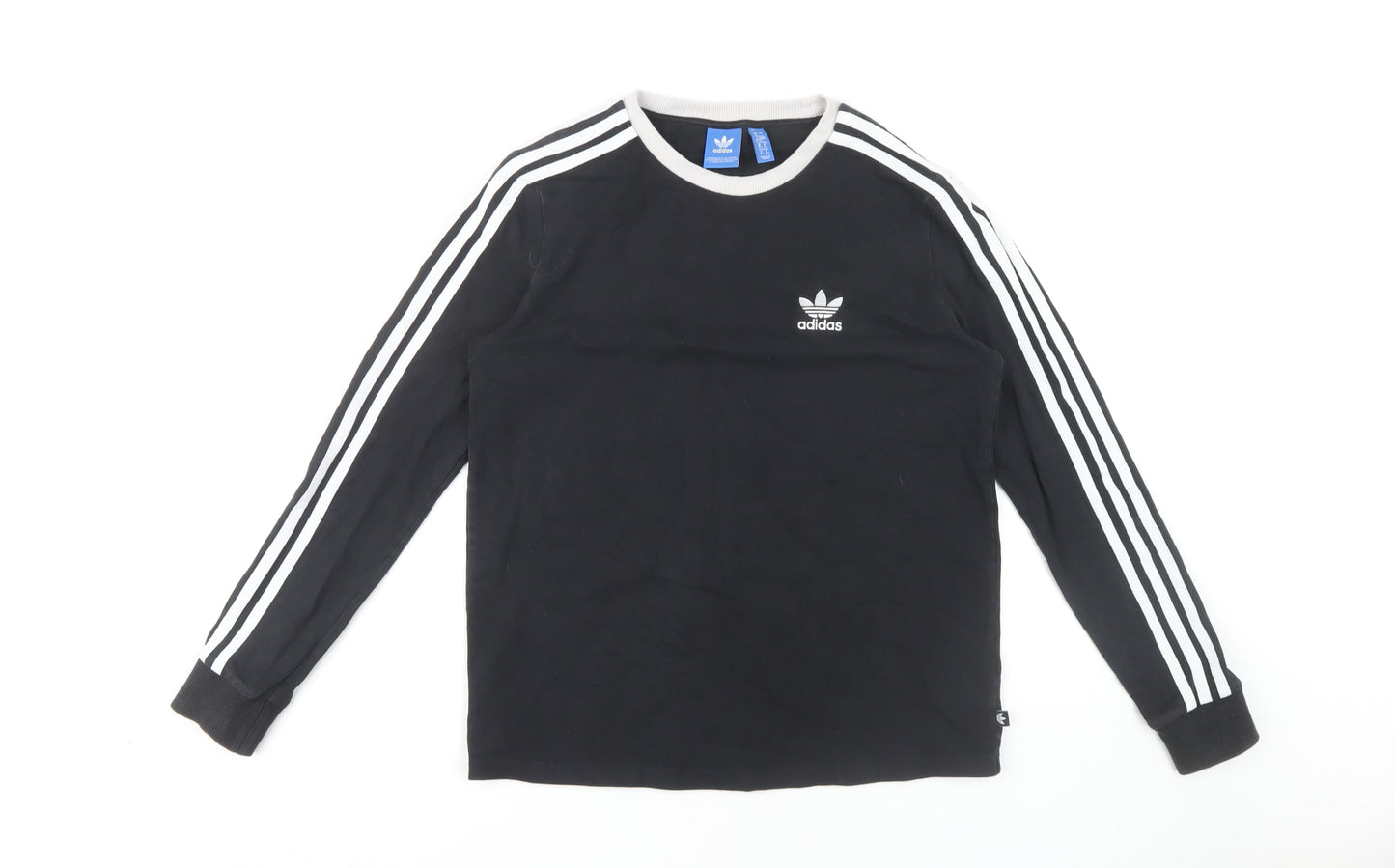 Adidas Women's Black Crew Neck Long Sleeve Jersey Top 16
