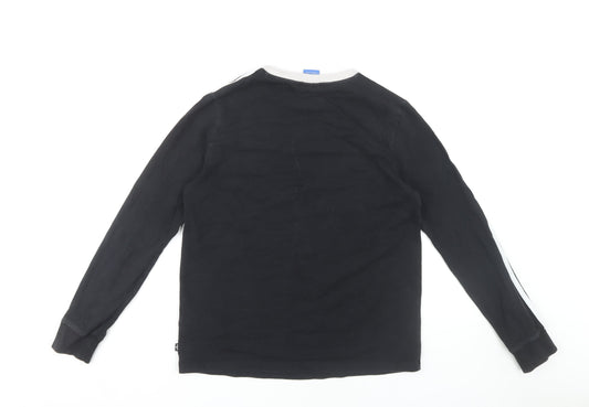 Adidas Women's Black Crew Neck Long Sleeve Jersey Top 16