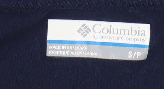 Columbia Men's Blue Graphic Print Cotton T-Shirt S