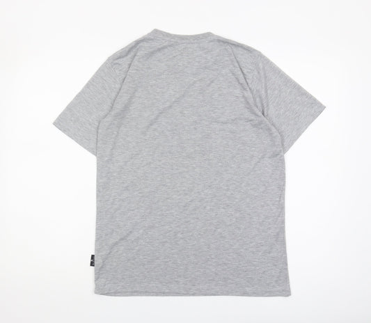 Hi Gear Men's Grey Adventure Graphic T-Shirt, Small