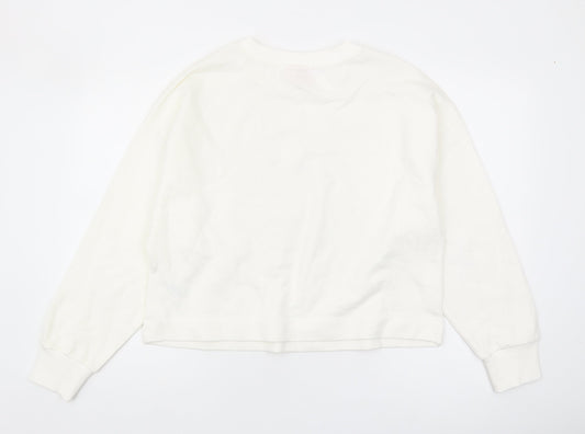 Next Coca-Cola Women's White Sweatshirt Size 16