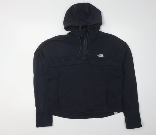 The North Face Women's Black Pullover Hoodie Fleece L