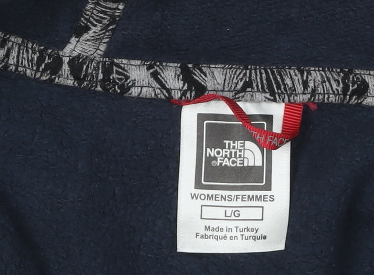 The North Face Women's Black Pullover Hoodie Fleece L
