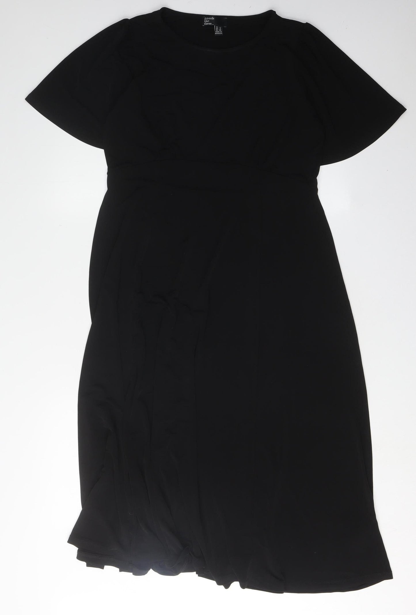 Friends Like These Black Dress Women Size 12