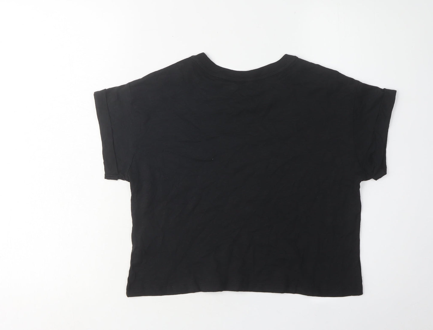 True Religion Women's Black XS Crew Neck T-Shirt