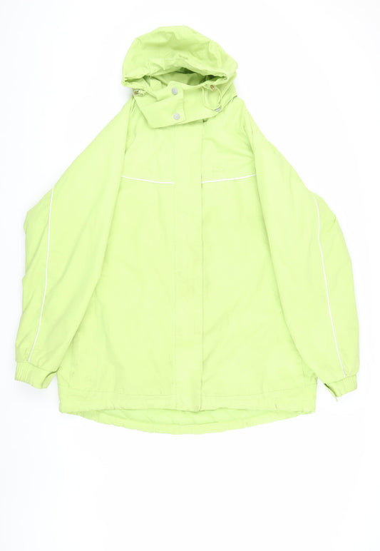 Trespass Women's Green Parka Jacket Size 16