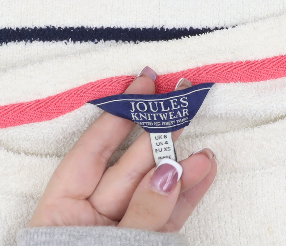 Joules Women's Multicoloured Striped Pullover XS