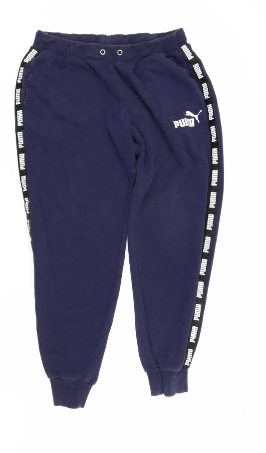 Puma Men's Blue Jogger Trousers XL