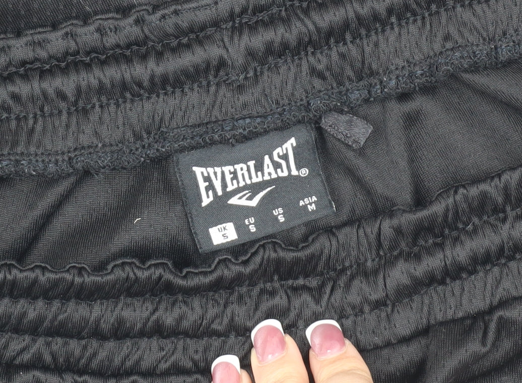 Everlast Men's Black Athletic Shorts, Size S