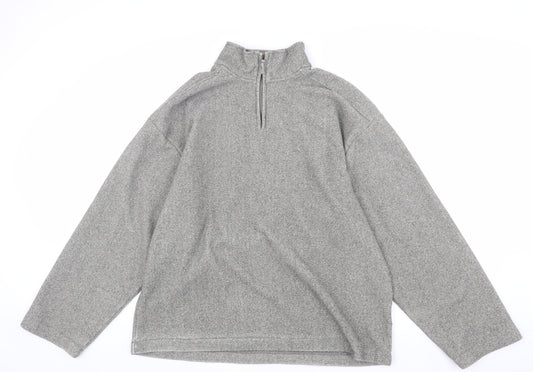 Jaeger Grey Men's M Pullover Sweatshirt