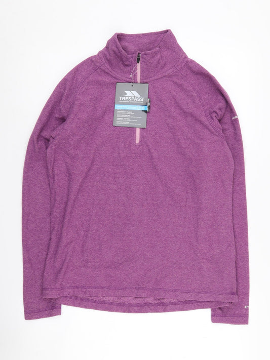 Trespass Women's Purple Lightweight Sweatshirt L