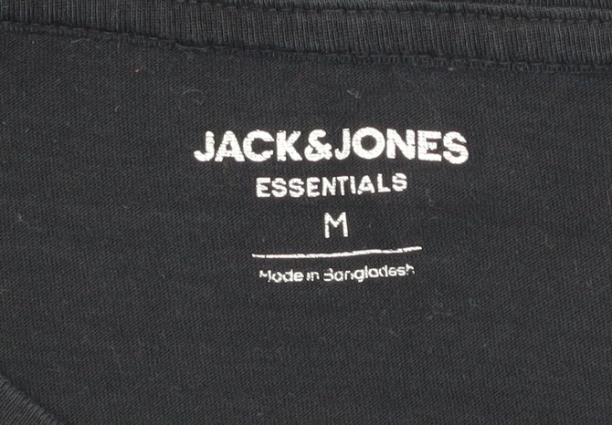 Jack & Jones Men's Black M Graphic T-Shirt