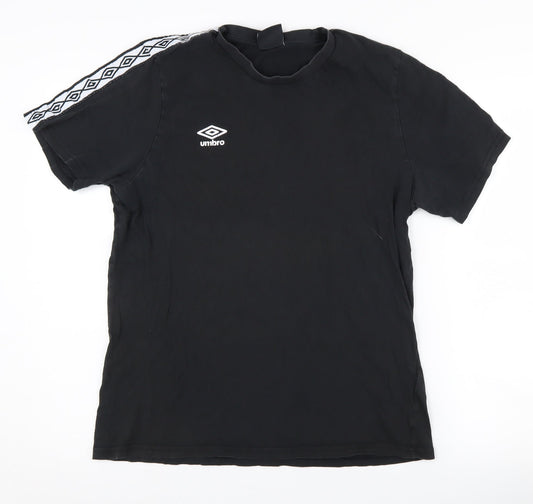 Umbro Men's Black T-Shirt L - Iconic Sports Style