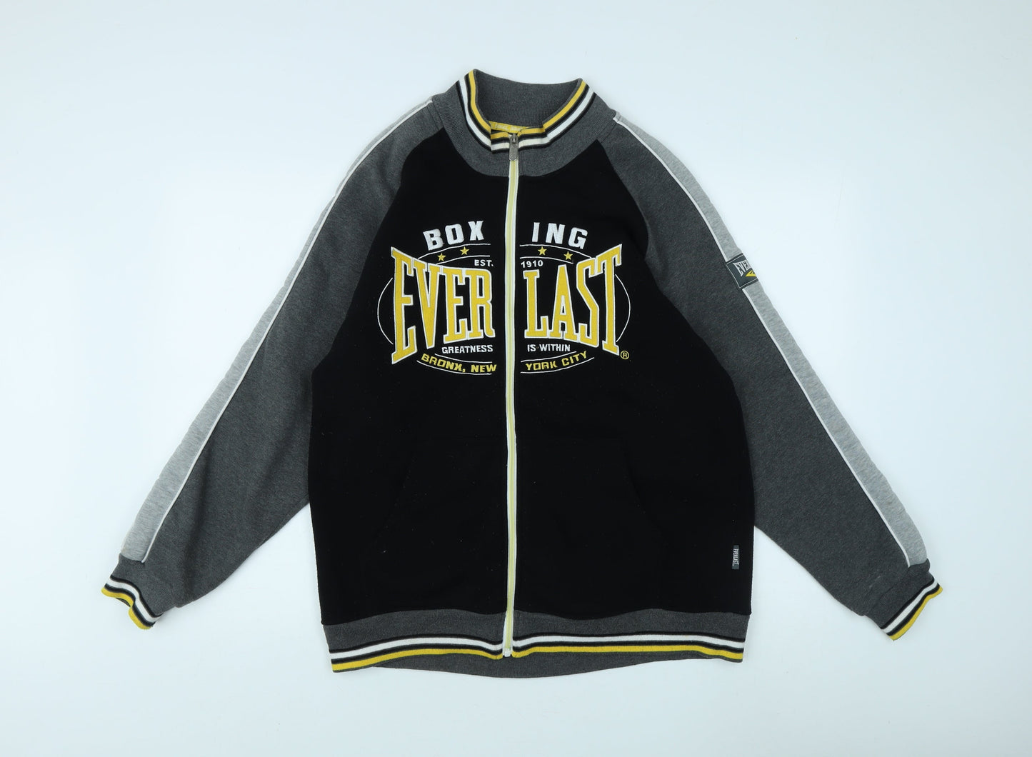 Everlast Men's Black Varsity Jacket Size M