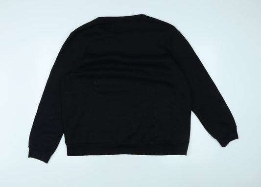 Disney Women's Black XL Pullover Sweatshirt