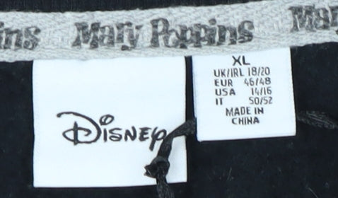 Disney Women's Black XL Pullover Sweatshirt