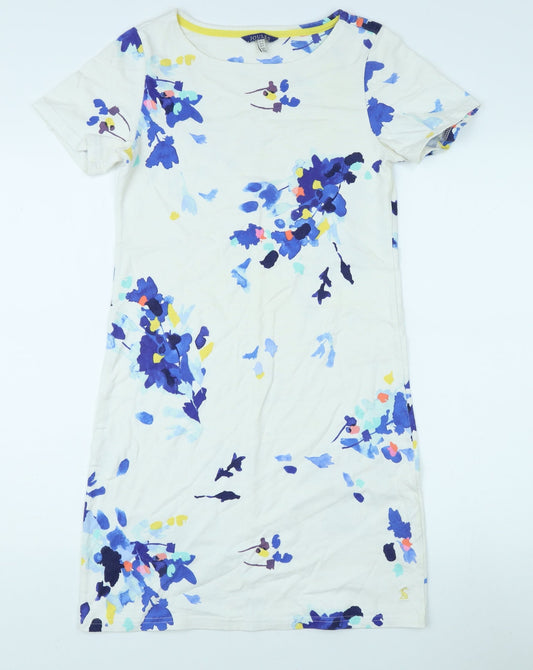 Joules Women's Multicoloured Floral Dress UK 10