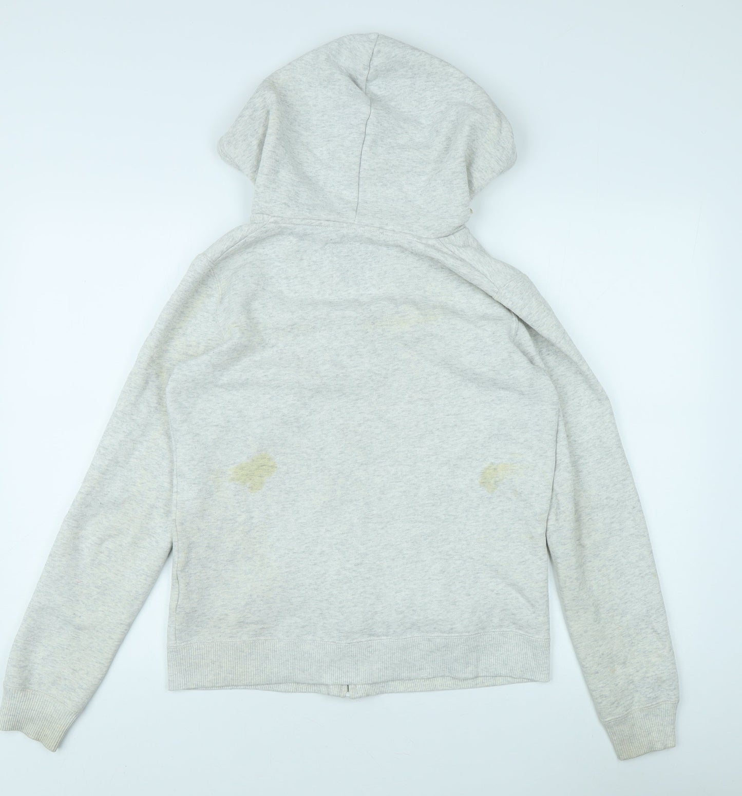 Hollister Women Grey Hoodie Jacket XS