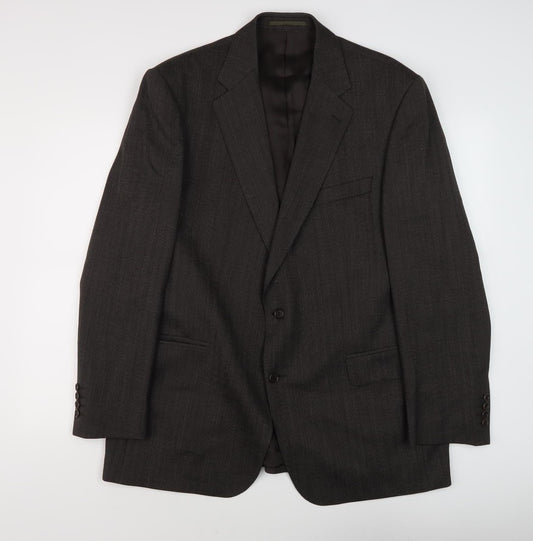 Magee Men's Grey Blazer 46 Regular Fit Jacket