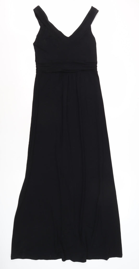 Boden Women's Long Black Sleeveless Formal Dress Size 10